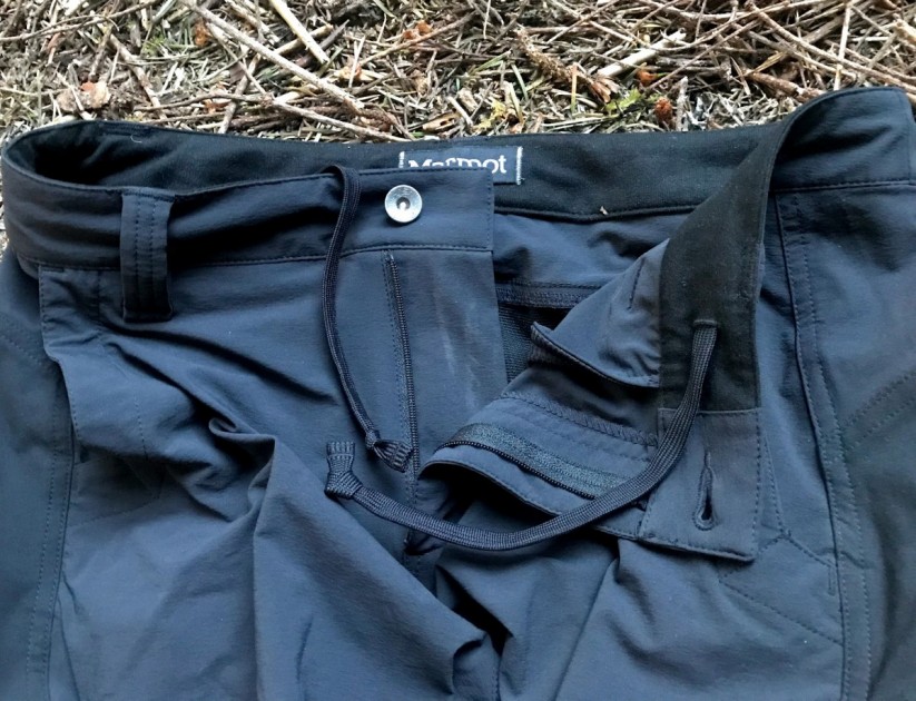 marmot limantour short - the drawstring and and button closures keep these shorts secure on...