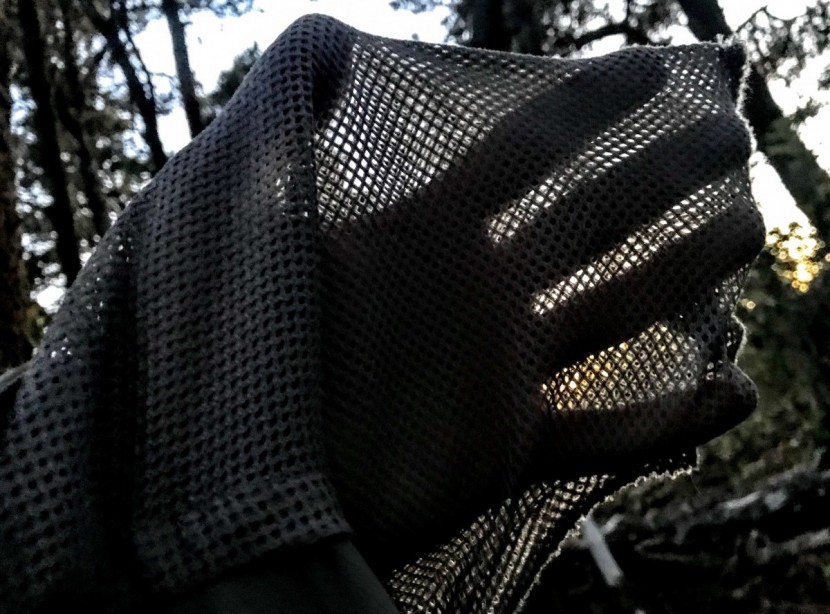 columbia silver ridge ii stretch short - the pocket mesh is a loose weave. we are concerned that it is easier...