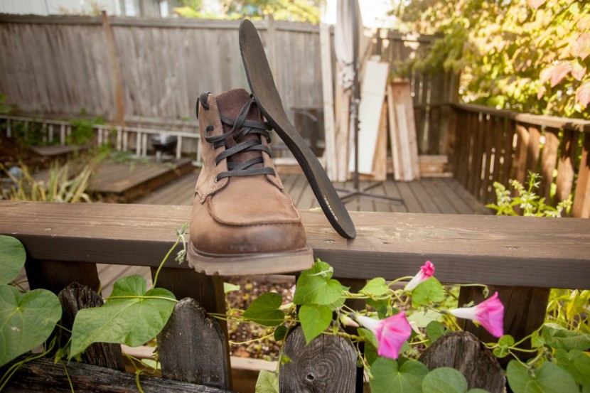 sorel madson moc toe - it&#039;s a thin insole, but the midsole is cushioned enough to keep this...