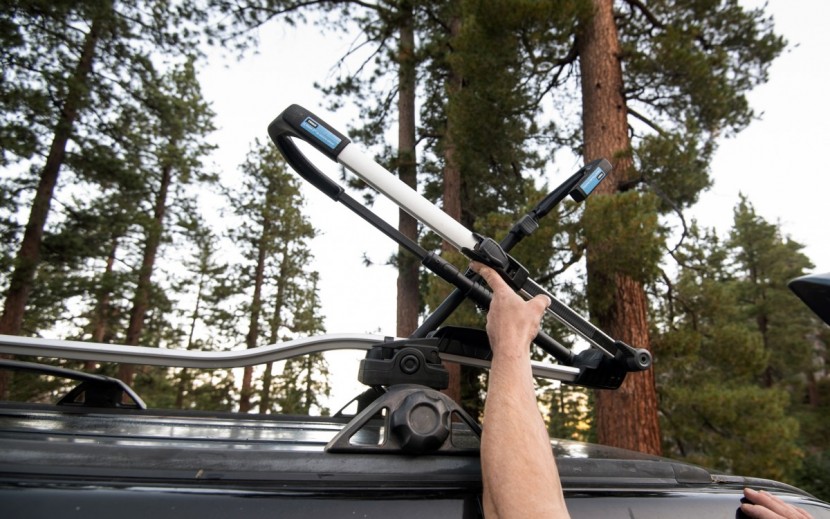 bike rack - despite the complex looks, this rack comes completely assembled. you...