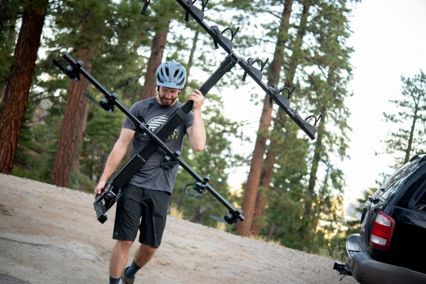 yakima hangover - you are not going to want to remove this rack often. it is very heavy.