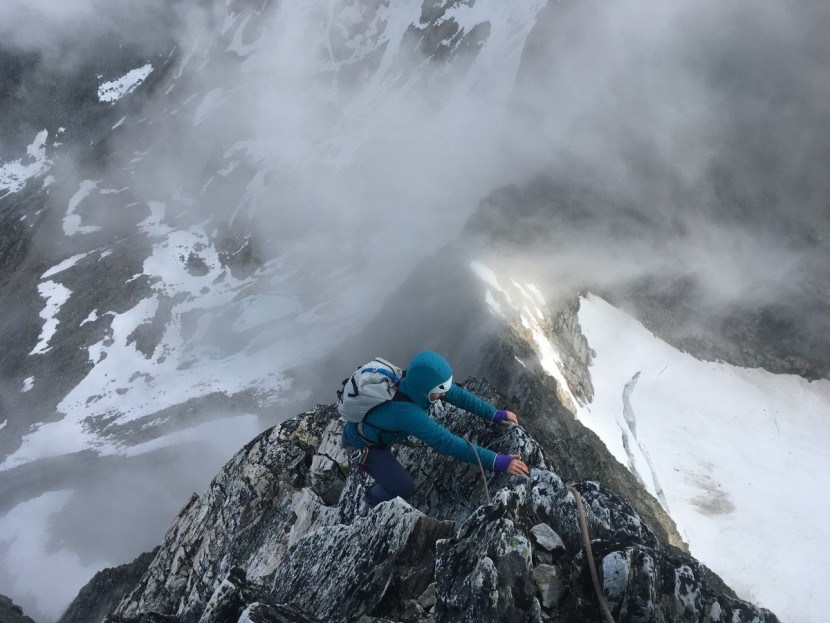 climbing backpack - the blitz in its natural environment.