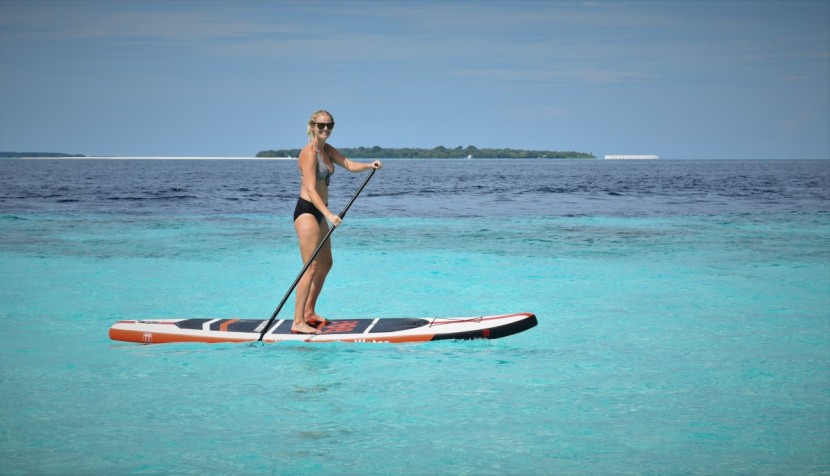 funwater 11 - the touring-inspired shape with a 33-inch width and a large sidecut...