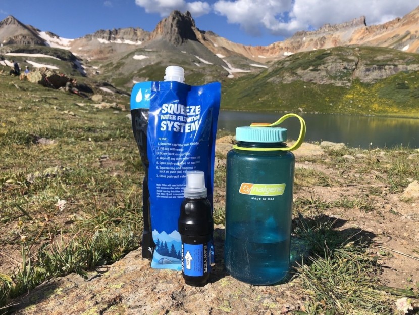 sawyer squeeze - this on the go system is our favorite and most reliable. take it...