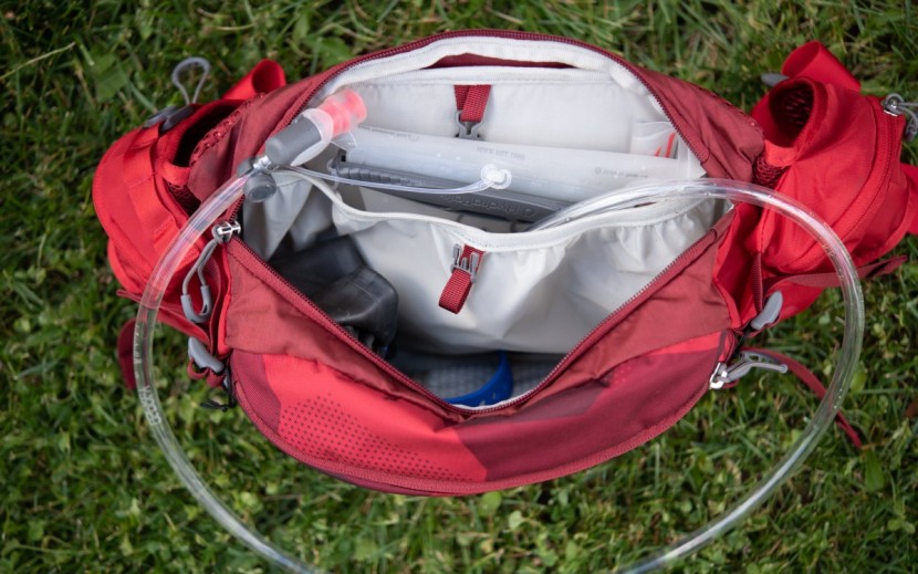 osprey seral 1.5l - this pack has loads of storage making it ideal for large rides.