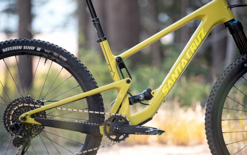 santa cruz tallboy carbon c s - the tallboy has super clean lines and the low shock mount vpp design...