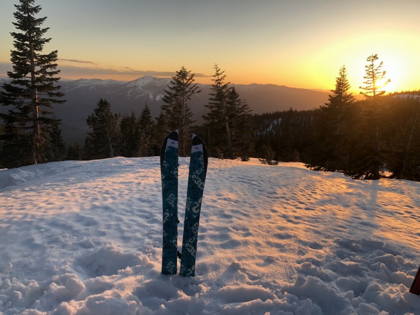 splitboard skins - skins can bring you to awesome places.