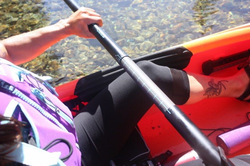 wilderness systems pungo glass - with the flip of a lever lock you can adjust the feather and the...