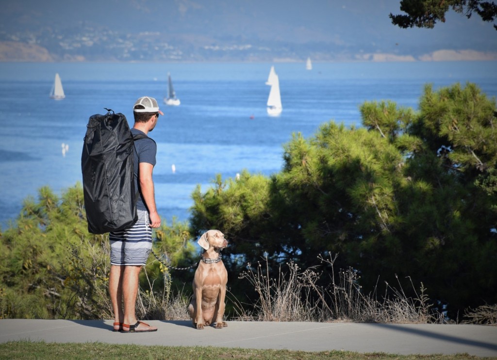 inflatable sup - backpack straps and a lightweight board can significantly increase...