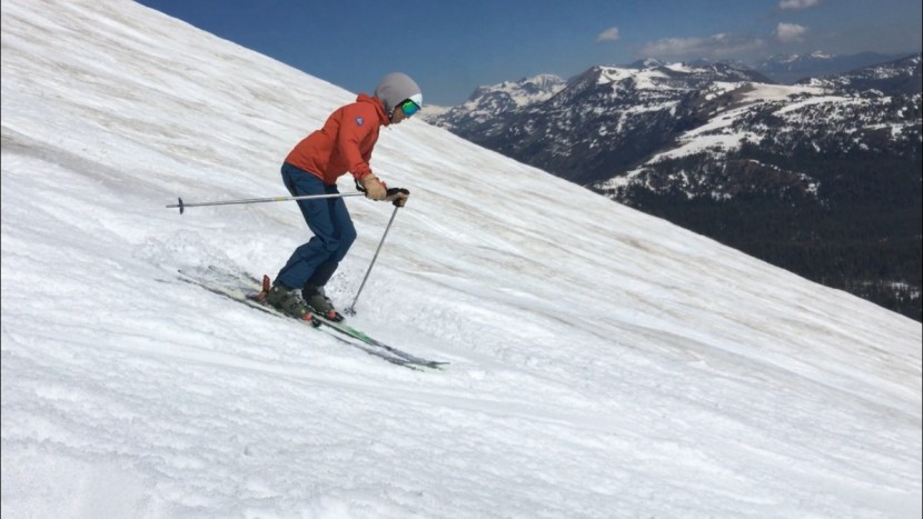 rossignol alltrack 130 - the alltrack 130 can handle speed well, only being challenged on the...
