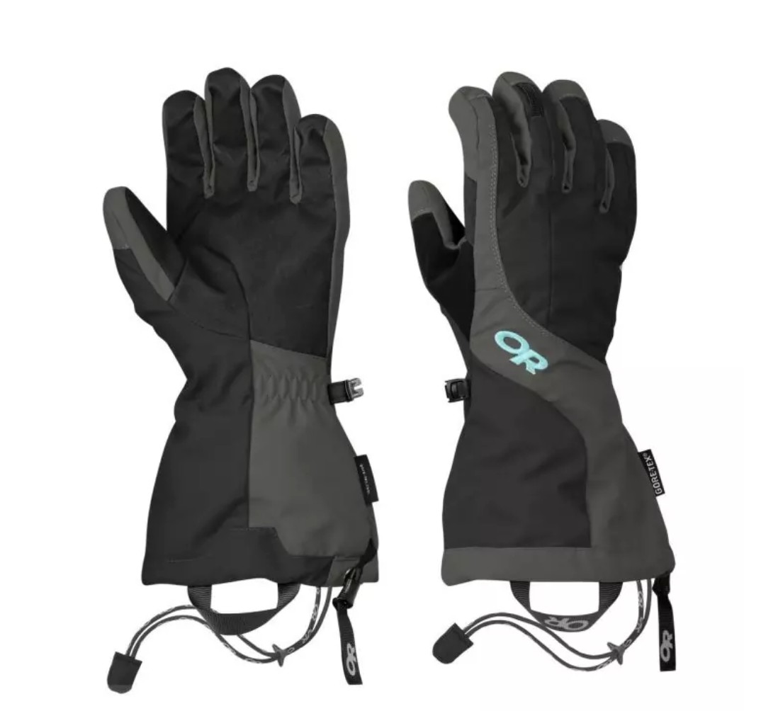 outdoor research arete for women ski gloves review