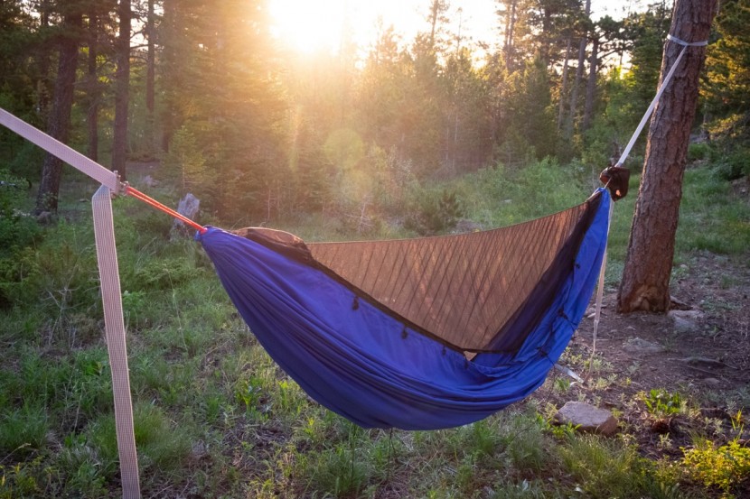 hammock - as evening comes on and the skeeters start swarming, you&#039;ll be happy...