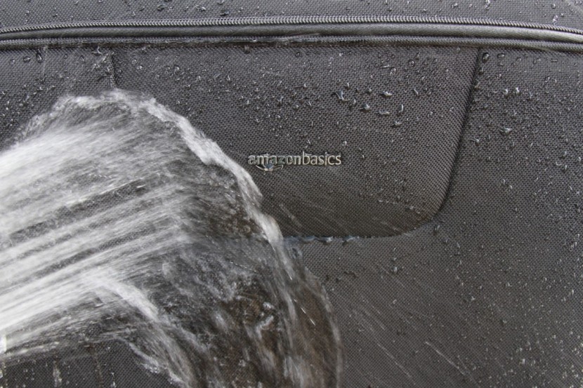 amazon basics expandable softsided 29 - while the polyester rating on this case is low, it still proves to...