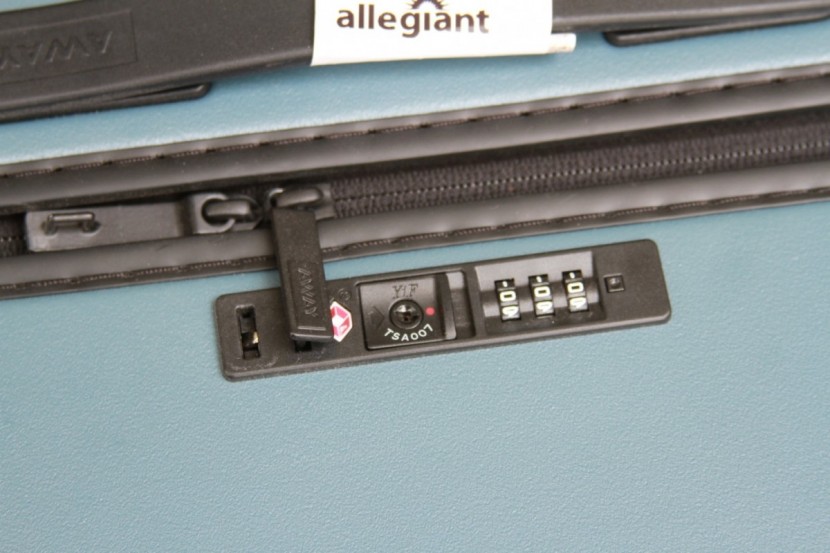 luggage - while built-in locks are a cool idea, they are typically options...