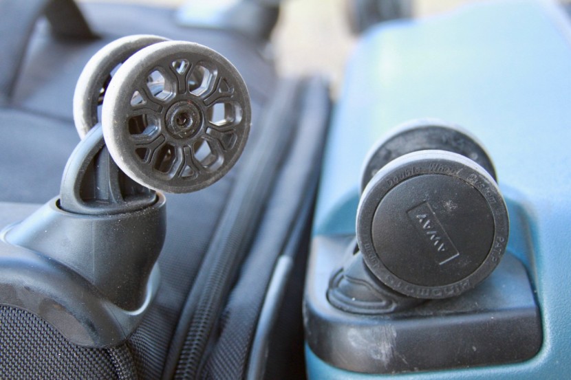 luggage - the double wheeled construction of these contenders is favored over...