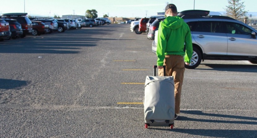 luggage - eddy wheels this bag home after a serious weekend-warrior climbing...