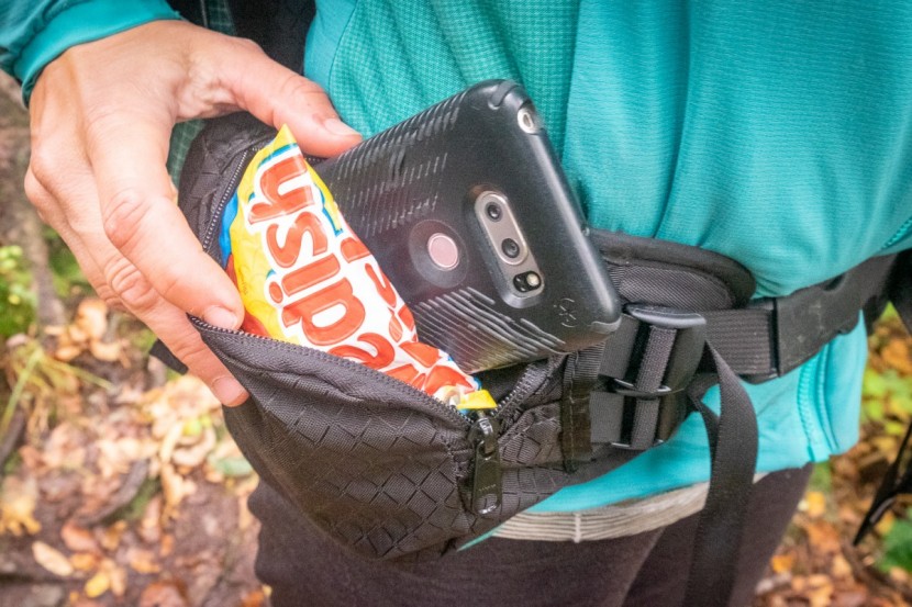 yes, a smartphone fits, but what's really important is how much...