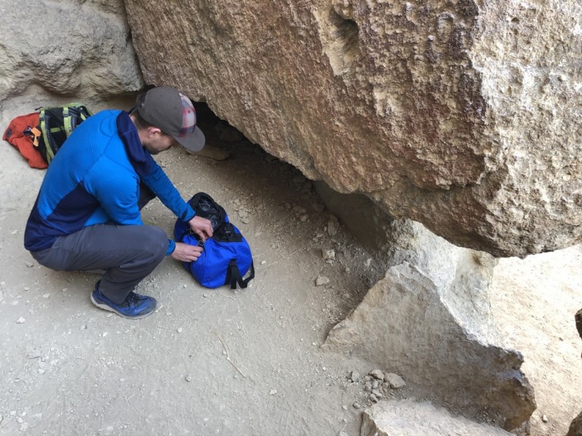 metolius ropemaster hc - the end result once this rope bag is all packed up is a tight...