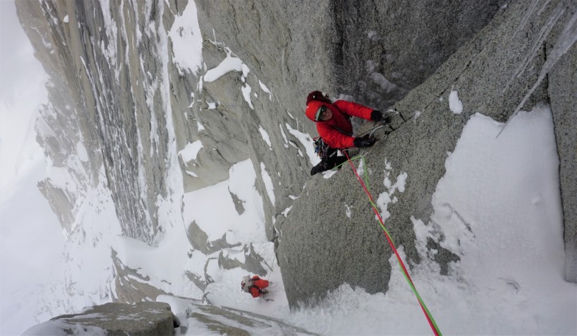 hardshell jacket - the durability of the outer layer can be very important for alpine...