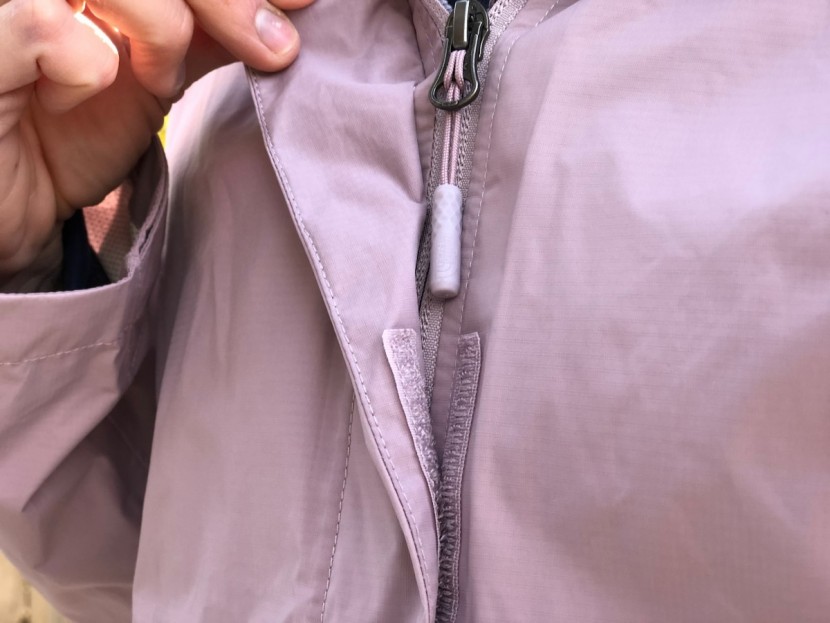 the north face venture 2 for women - the velcro strips on the main zipper are narrow and not particularly...