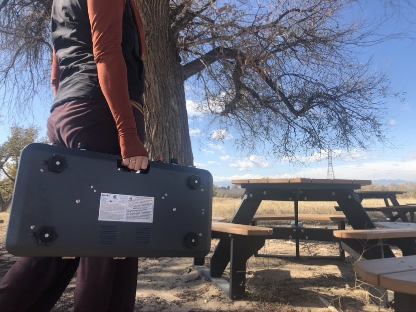 eureka ignite plus - the ignite is on the wide side, but the extra space is nice when...