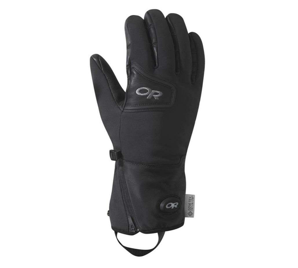 outdoor research stormtracker heated ski gloves review
