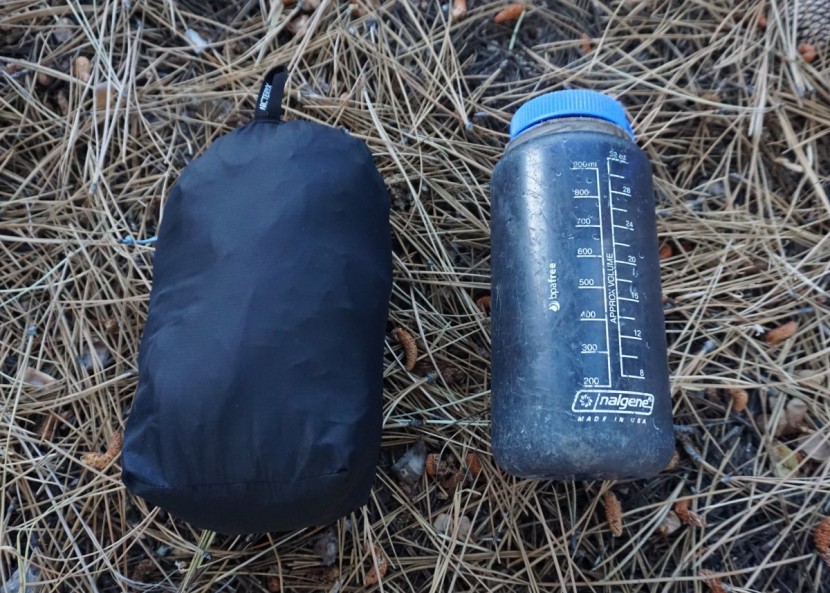 arc&#039;teryx alpha fl - the alpha fl&#039;s stuff sack has a sewn loop that you can back up with...