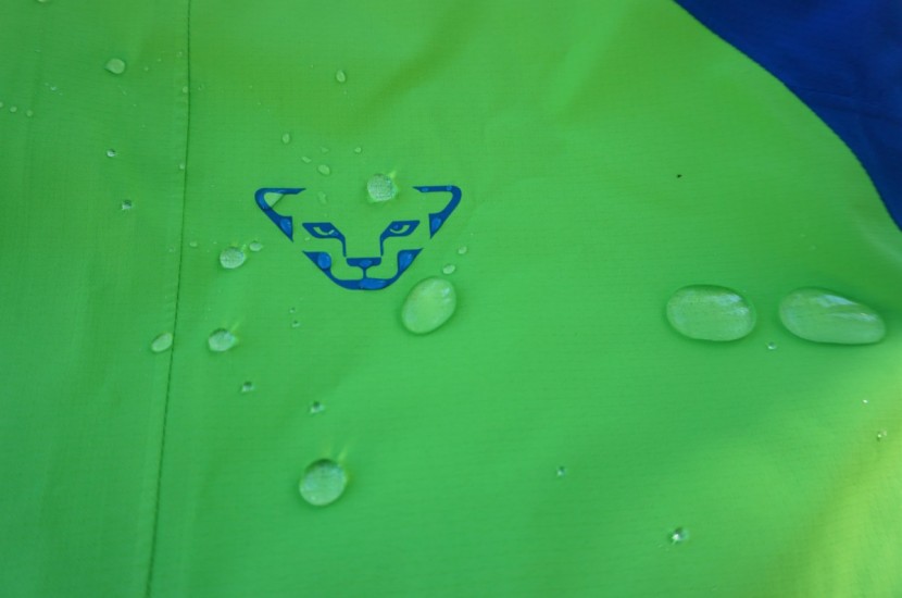 dynafit radical - the gore-tex pro fabric on the radical beaded water with ease...