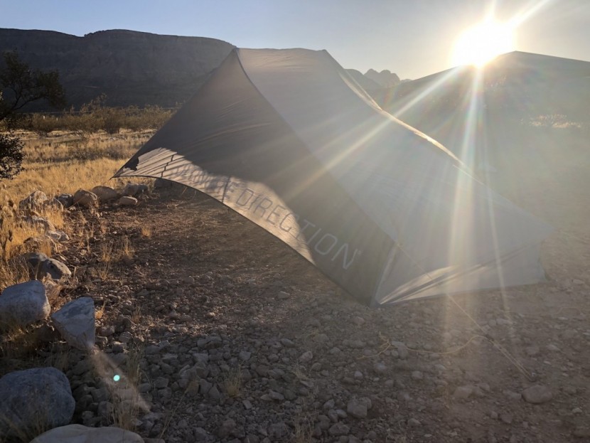 ultimate direction fk tarp - great insurance if you&#039;re a bivy bag camper or an excellent option...