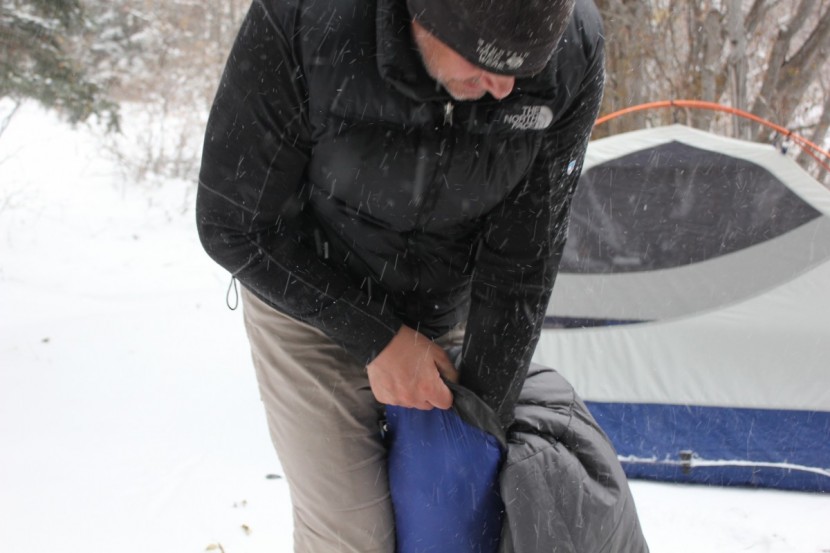 exped megasleep duo 25 - this bag can be placed into its normal storage sack or easily...