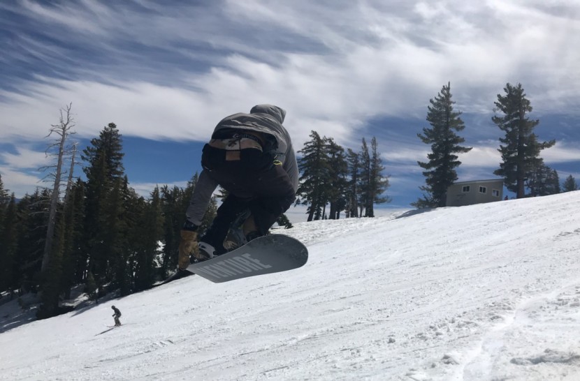 venture paragon - the flat camber profile has impressive pop.