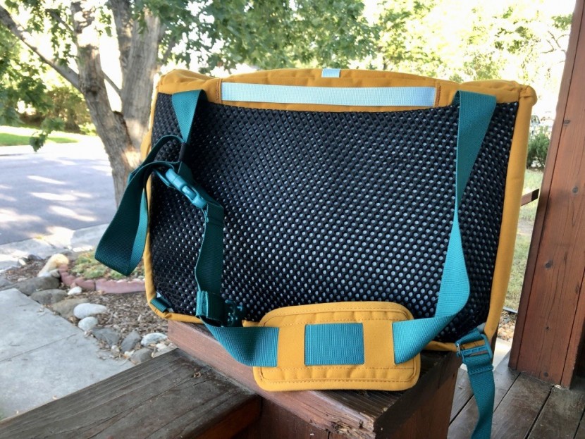 cotopaxi chuspa - there's decent padding on the back of the chuspa, though the lack of...