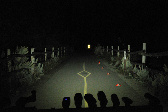 Beam photo of Knog Blinder Arc 1.7