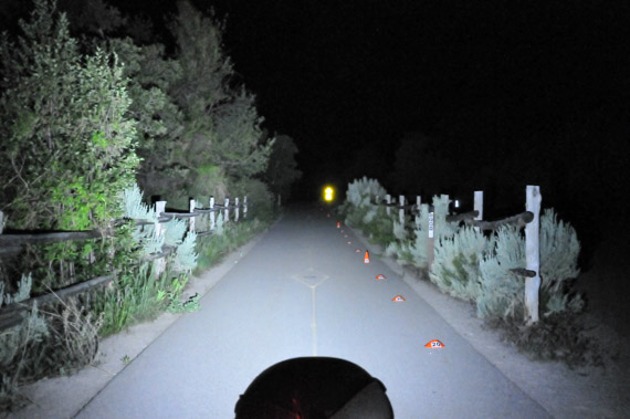 Beam photo of Petzl NAO+