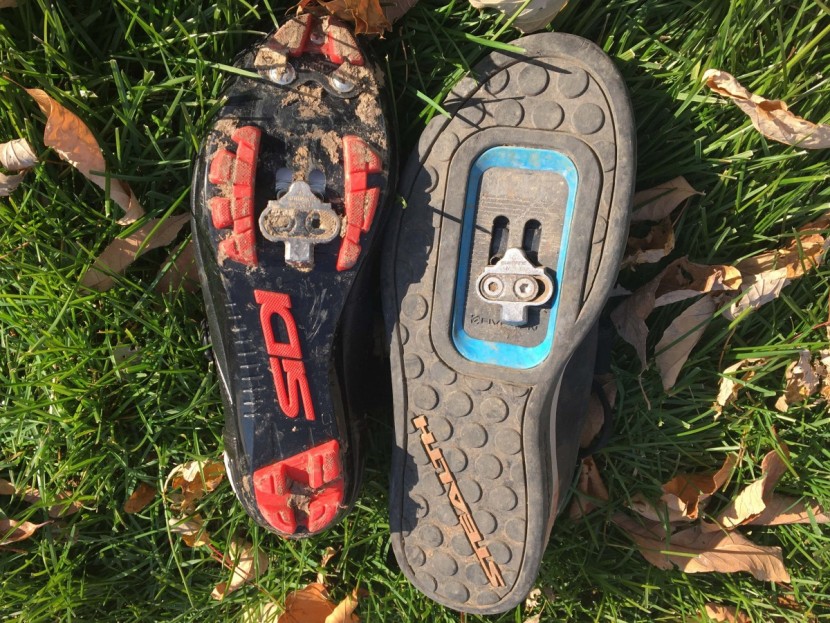 sidi trace for women - we found our foot position to be more toe down in the shoe on the...