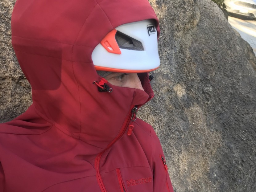 marmot moblis - we found the hood to be too tight to comfortably wear a helmet of...