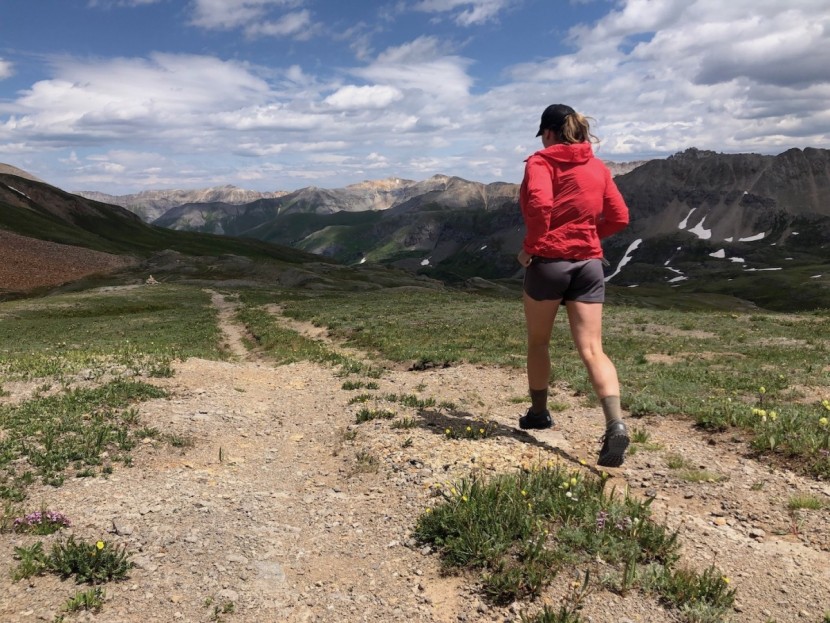 saucony peregrine iso for women - here we run across tundra just at 13,000 feet in the san juans with...