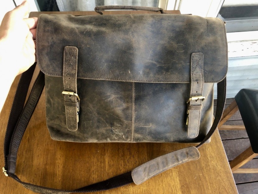 komal c buffalo hunter - this leather bag is affordable and classy, ideal for the casual...