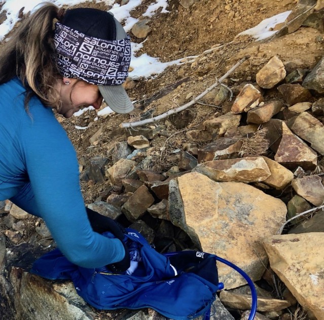 rab xenon hoodie for women - here we stuff the rab xenon into our running pack when we decide to...