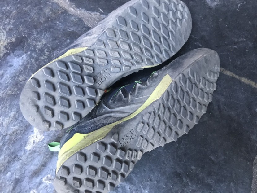 salewa wildfire edge - the sole of the wildfire edge features some of the lowest profile...