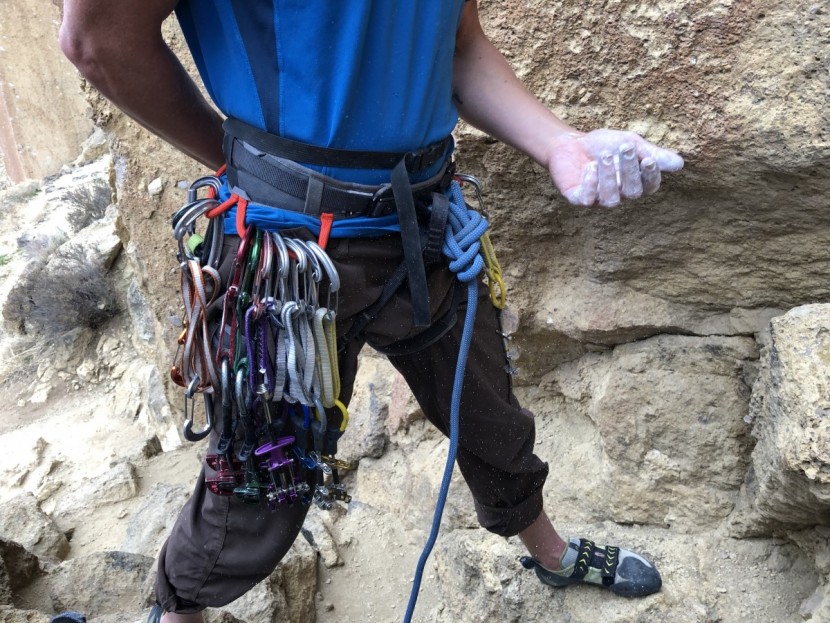 mammut ophir 4 slide - this harness is versatile for trad cragging and sport climbing, and...