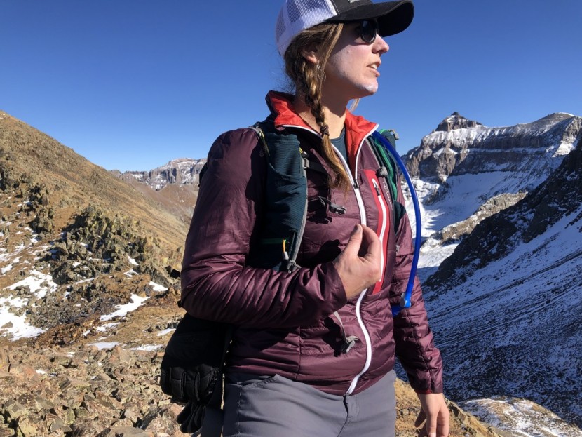 insulated jacket womens - a continuous shell design doesn&#039;t have baffles, nor is it super...