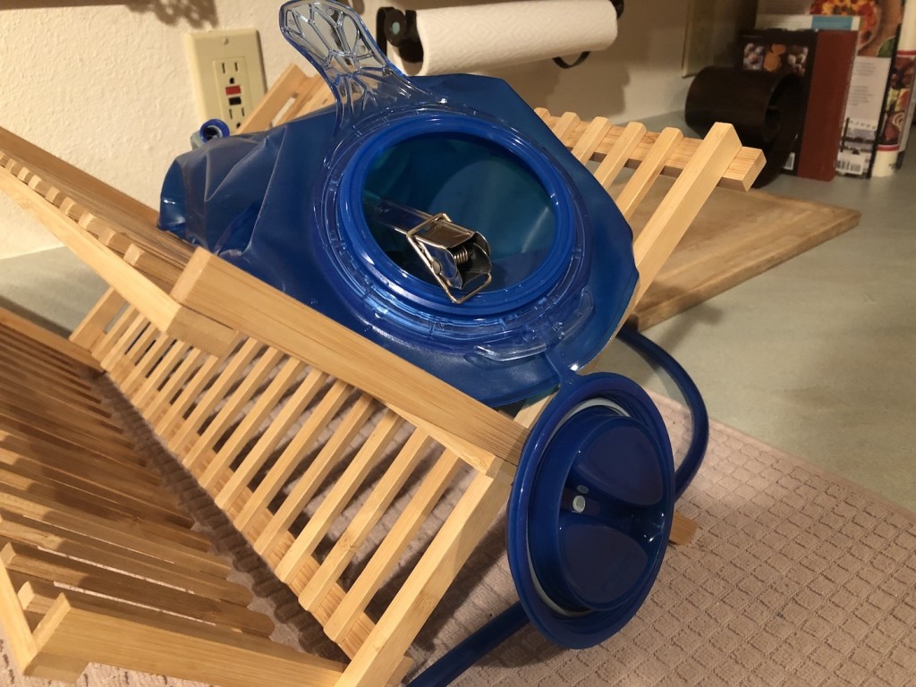 hydration bladder - the camelbak crux is easy to dry out with its super-wide opening. it...