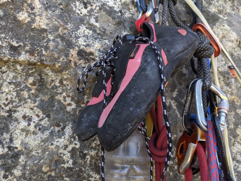 unparallel up lace lv - the up lace&#039;s were right at home on granite multi-pitches in the...