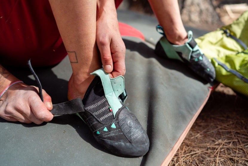 scarpa instinct vs for women - the stretchy sleeve and suede uppers made the instinct surprisingly...