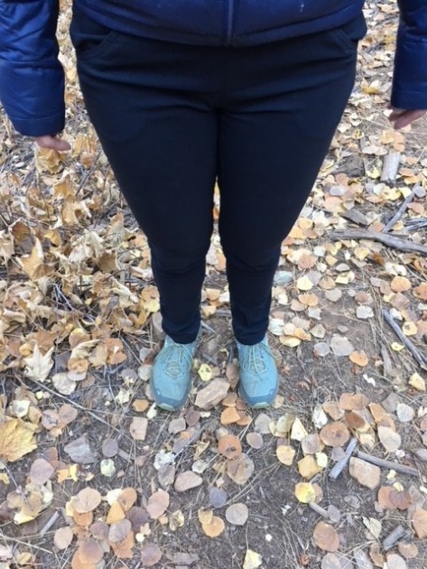 columbia anytime outdoor is a snug fit. the midrise waist and...