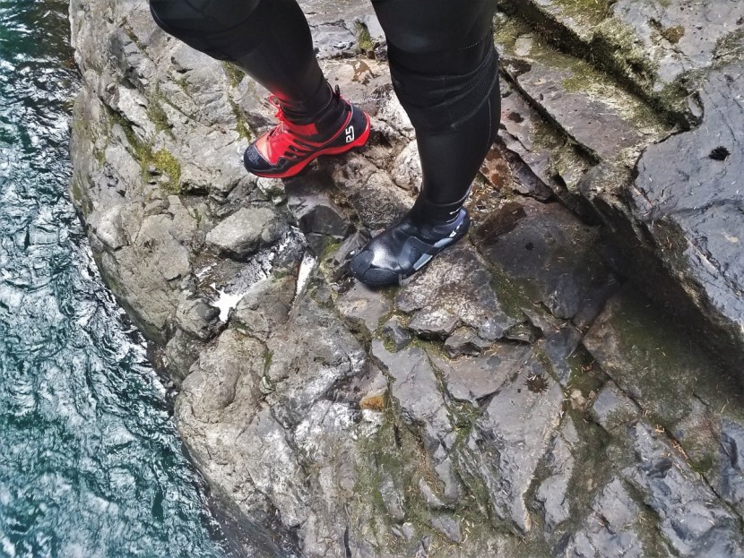 nrs paddle wetshoe - unlike a burlier option, the nrs paddle is not really well-suited...