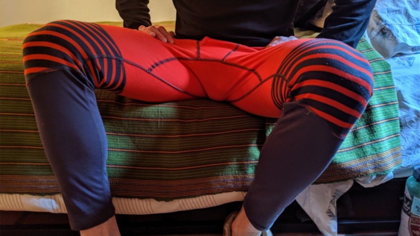 long underwear men - maximum articulation may factor heavily into freedom of movement...