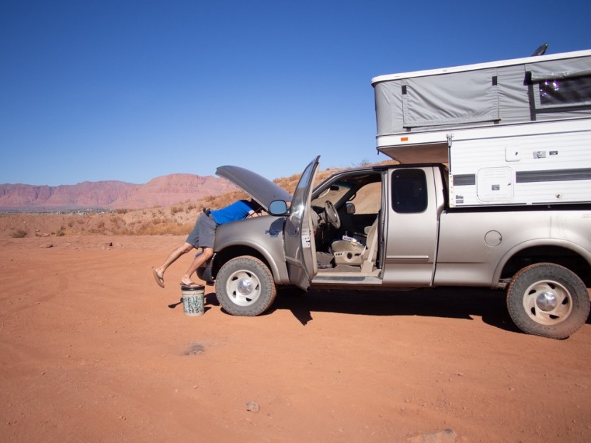gerber center-drive - "middle of nowhere," ten thumbs between two rock climbers, and a...