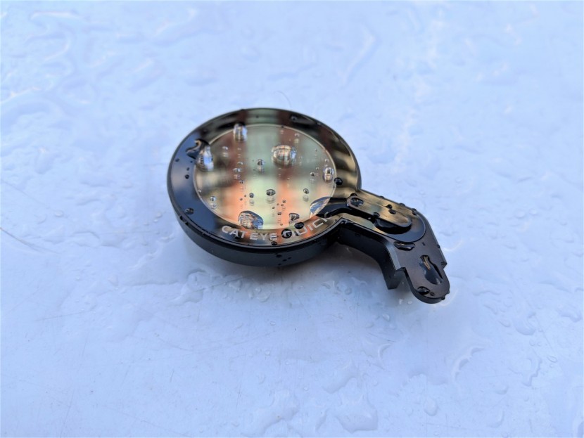 bike computer - the cateye quick is weather-proof, so there&#039;s no issue if you get...